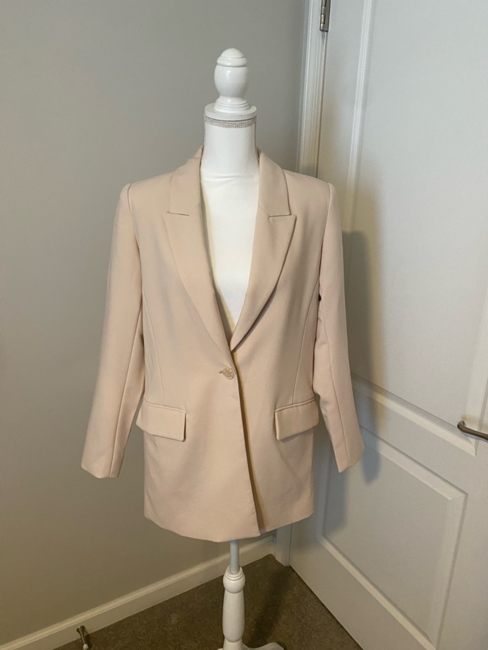 Nine West Women's Tailored Single-Button Blazer